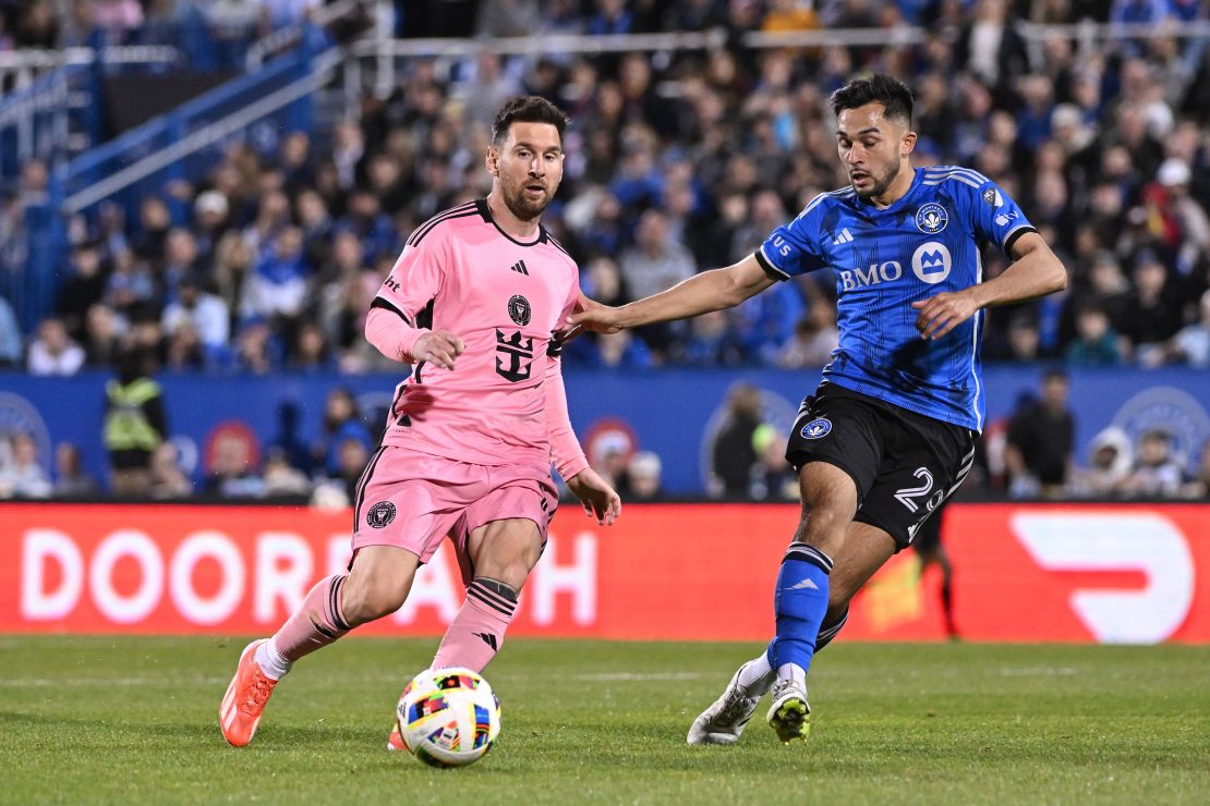 Lionel Messi did not score during Inter Miami's 3-2 win.