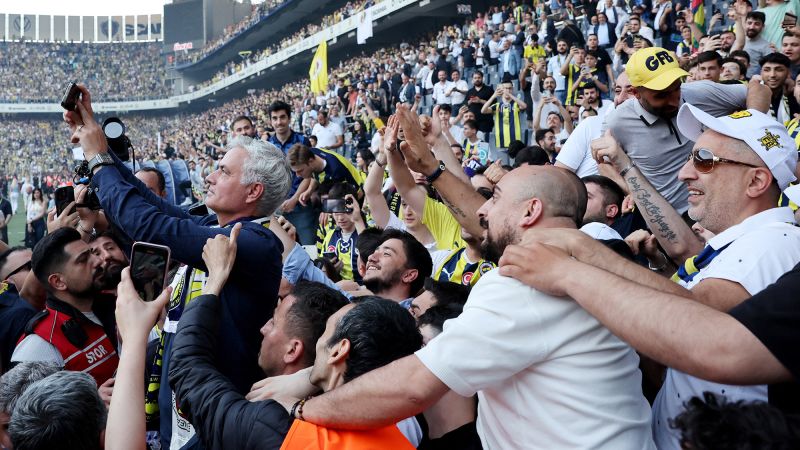 ‘This shirt is my skin’: Fenerbahçe appoints José Mourinho as new coach, fans give him rapturous reception