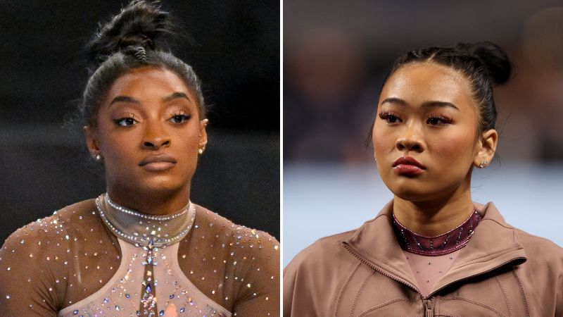 ‘I knew what was going through her head’: Simone Biles offers words of advice to Suni Lee during US Gymnastics Championships