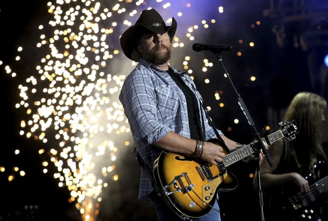 Country singer <a href="https://us.cnn.com/2024/02/06/entertainment/toby-keith-death/index.html" target="_blank">Toby Keith</a> died February 5 after a battle with stomach cancer. He was 62. Keith was known for hits including "Red Solo Cup" and "I Wanna Talk About Me." His 2002 song "Courtesy of the Red, White and Blue (The Angry American)," released in the aftermath of the 9/11 attacks, made him a household name.