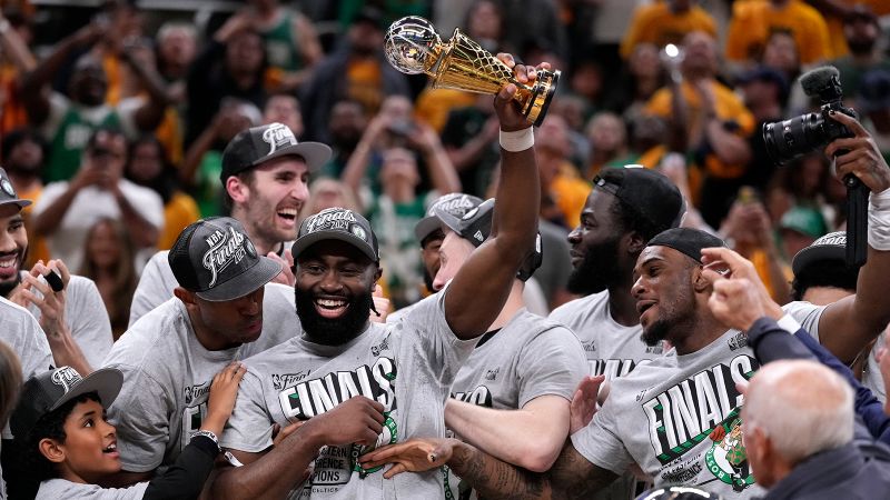 Boston Celtics complete four-game sweep of Indiana Pacers to advance to NBA Finals