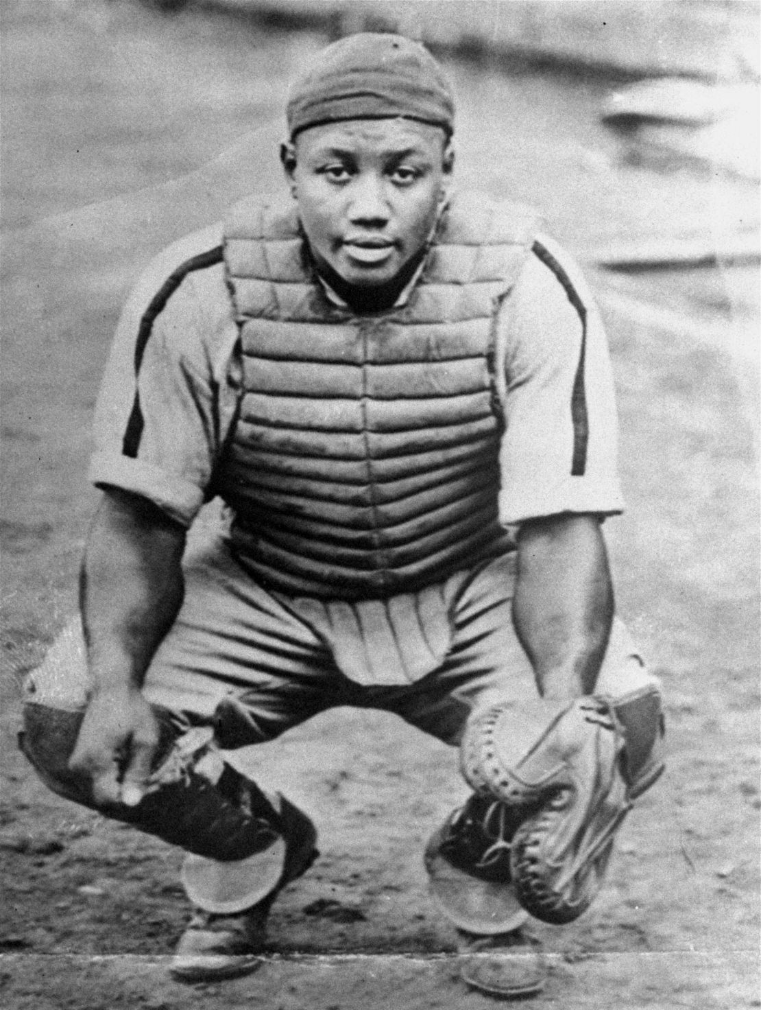 Baseball catcher Josh Gibson in an undated photo.