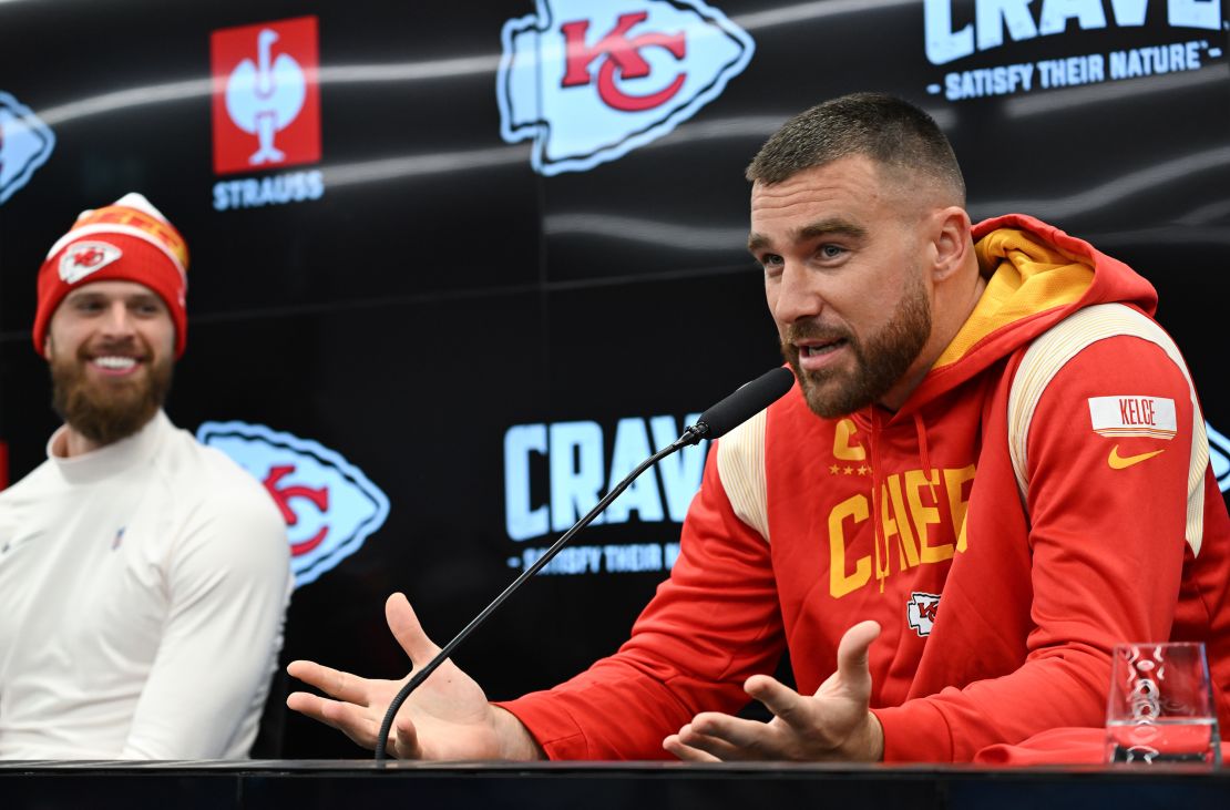 Kelce and Butker have been teammates at the Chiefs since 2017.