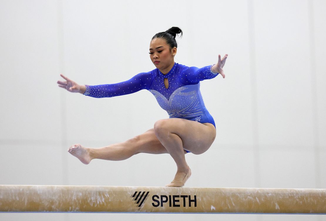 Sunisa Lee won the all-around Olympic gold medal at Tokyo 2020.