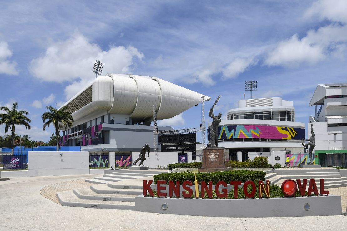 The Kensington Oval in Bridgetown, Barbados, will host the men's T20 World Cup final.