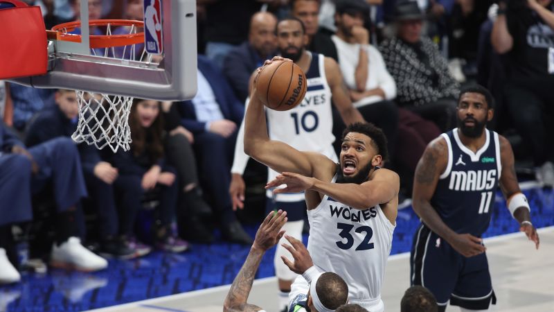 Facing playoff sweep, Timberwolves fend off Dallas Mavericks to force Western Conference finals back to Minnesota
