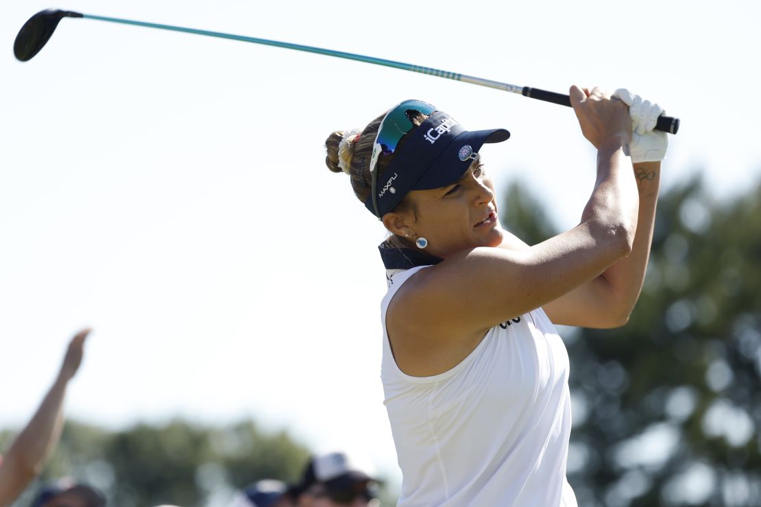 Lexi Thompson was competing in her 18th consecutive US Women’s Open.