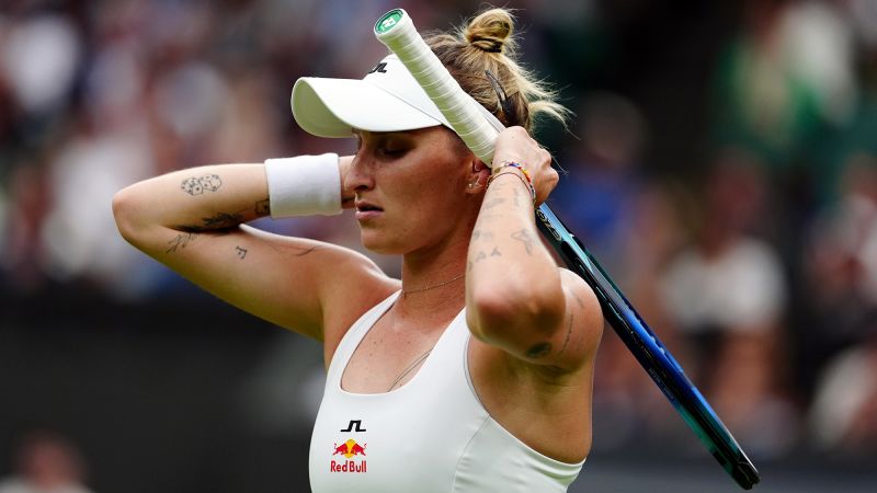 Reigning Wimbledon champion Markéta Vondroušová stunned by Jessica Bouzas Maneiro in first round upset