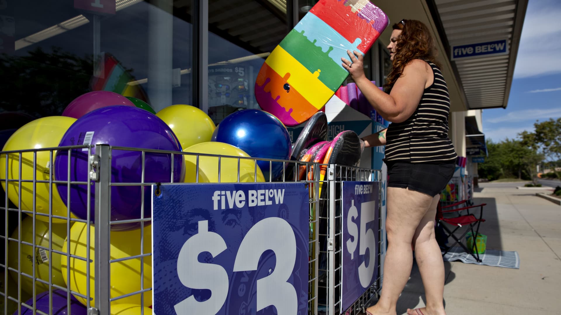 The low-end consumer ‘is really being stretched,’ says Five Below CEO