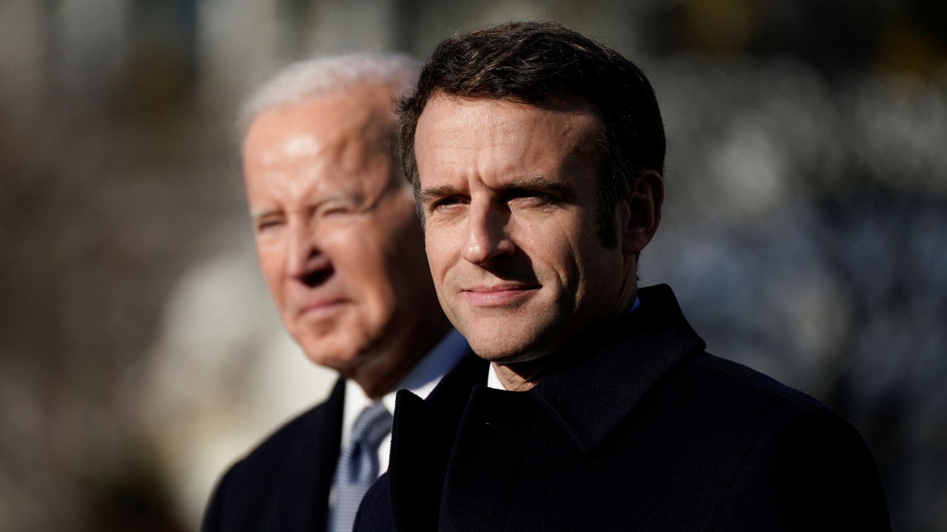 Biden honors U.S. war dead with a cemetery visit ending a French trip that served as a rebuke to Trump