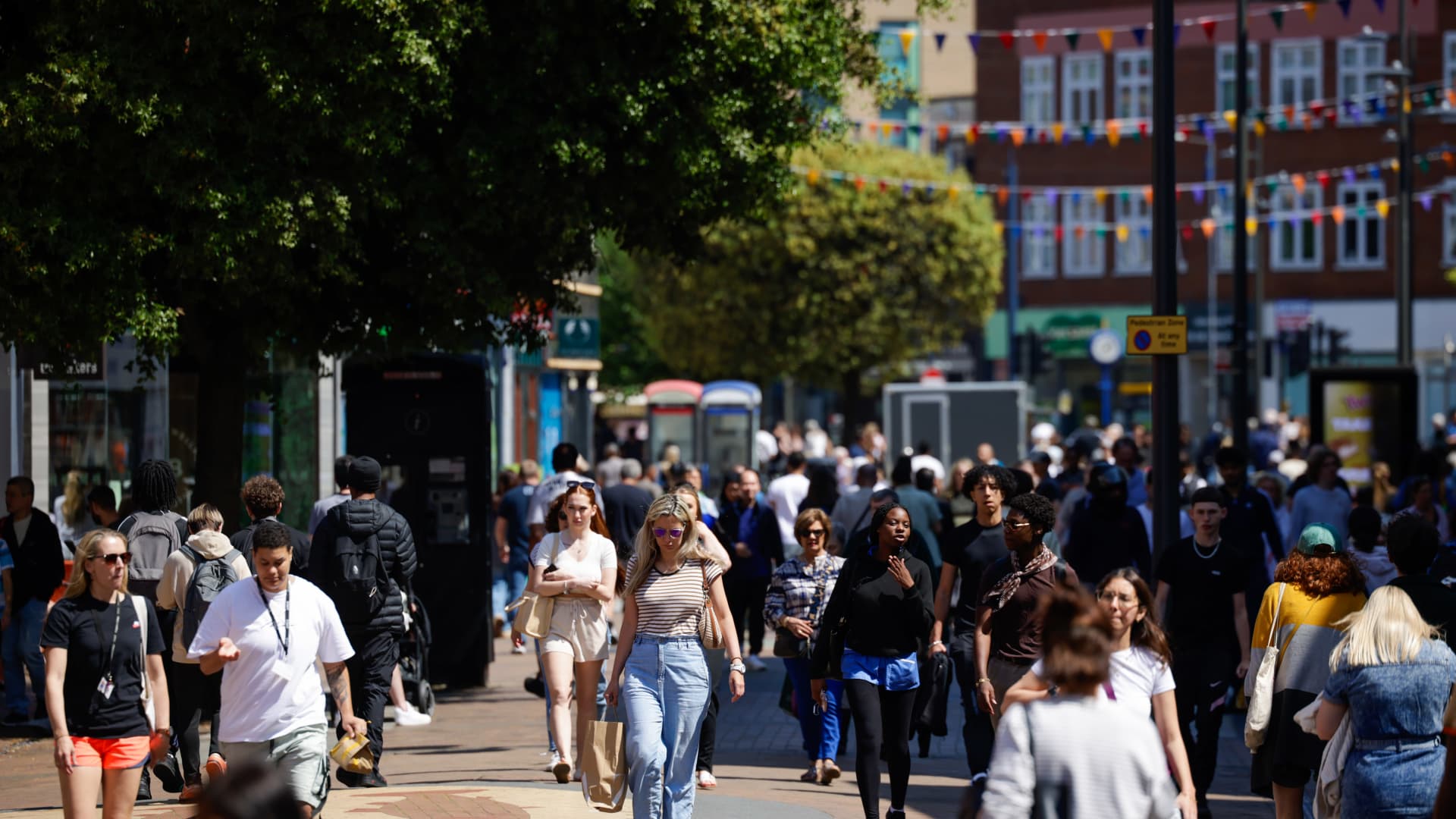 UK inflation falls to Bank of England’s 2% target ahead of elections