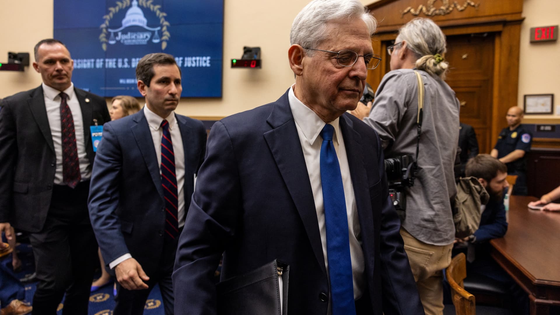 DOJ won’t prosecute Merrick Garland after House GOP held him in contempt over Biden tapes