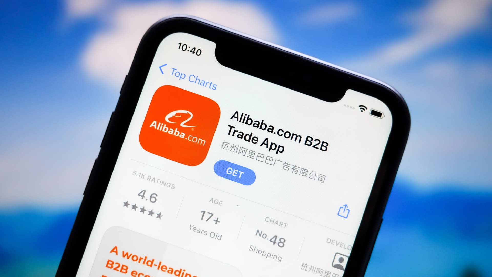 China’s Alibaba is courting European and U.S. small businesses as it goes global