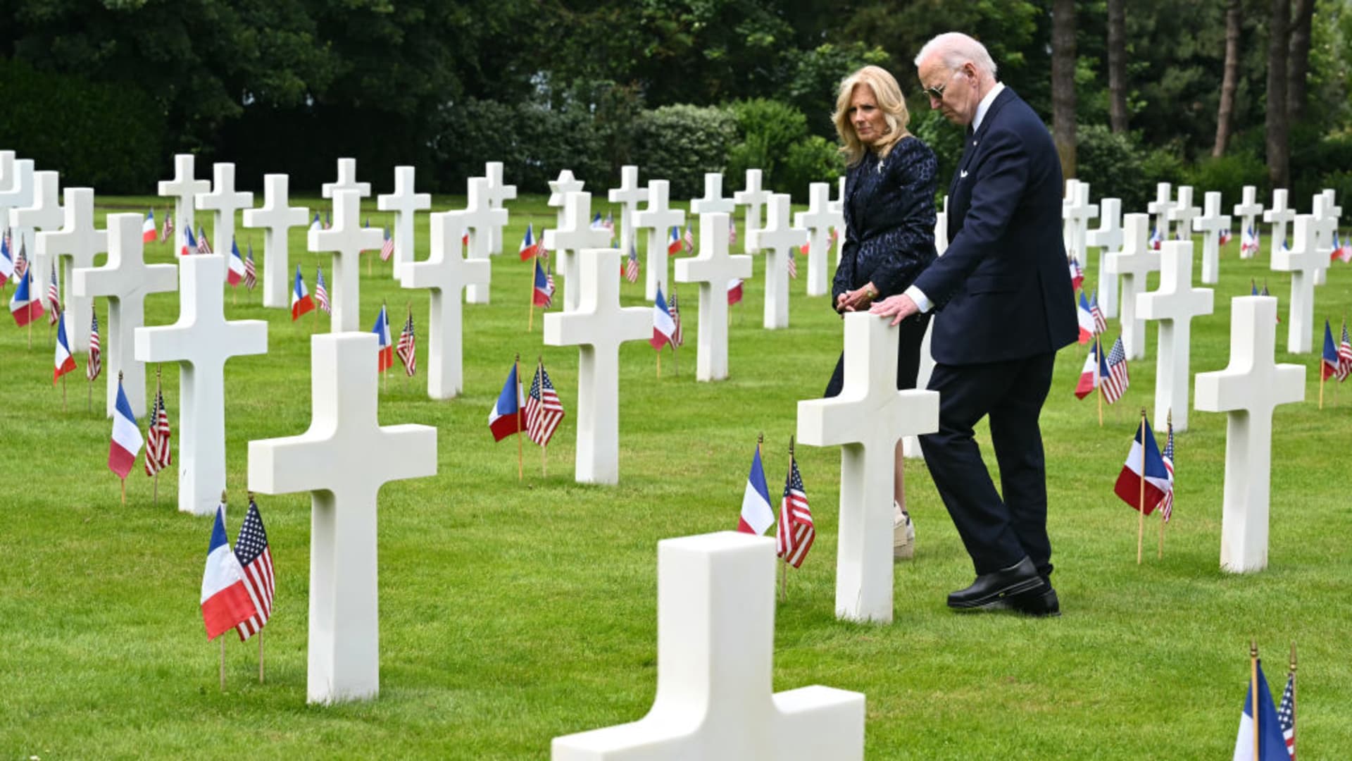 Photos show world leaders, veterans commemorating D-Day’s 80th anniversary