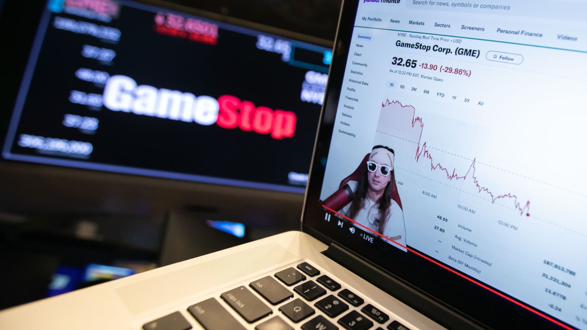 Keith Gill has some tough choices to make on his GameStop options with Wall Street ready to pounce