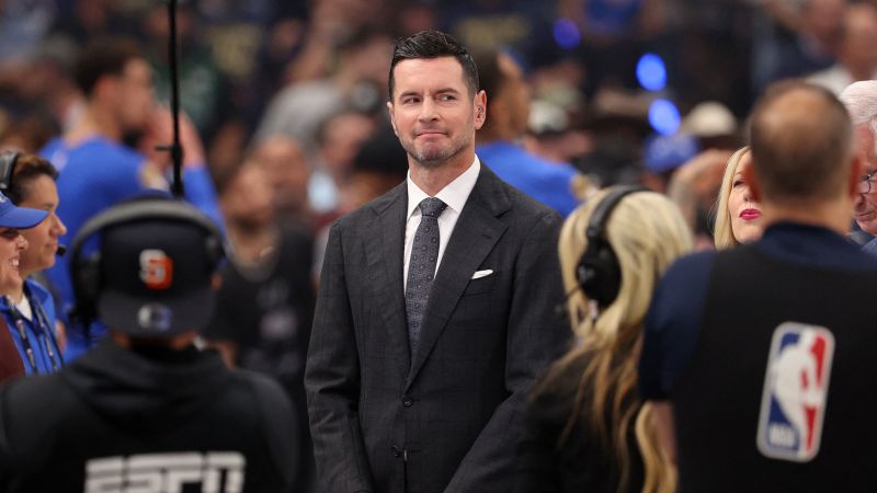 JJ Redick agrees to become Los Angeles Lakers head coach, ESPN reports