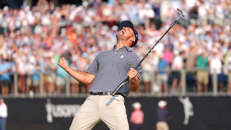 US Open winner Bryson DeChambeau speaks to CNN following second career major victory