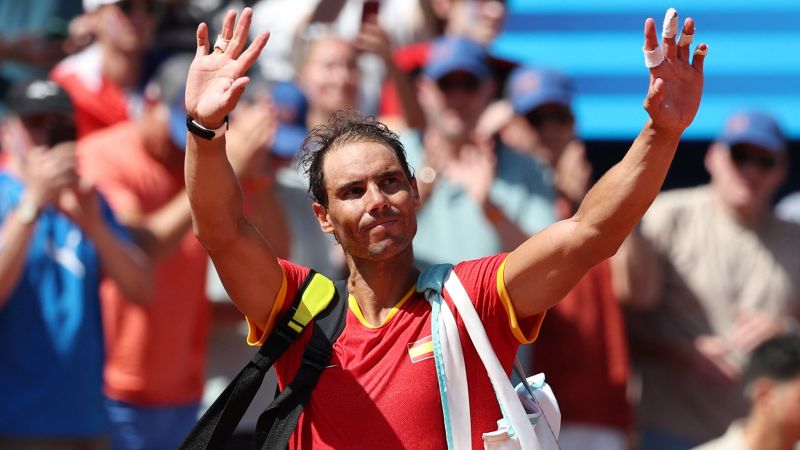 Olympic moment of the day: The love story between Rafael Nadal and Paris