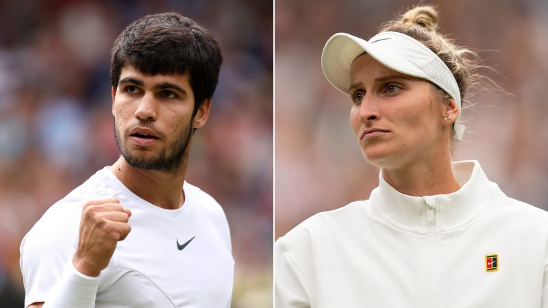 Wimbledon 2024: Can Carlos Alcaraz and Markéta Vondroušová defend their titles?