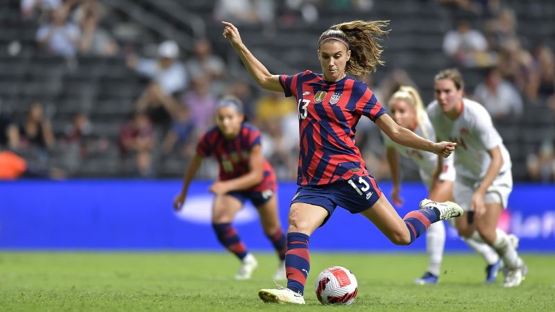 Alex Morgan left off US women’s soccer team roster for Paris Olympics as team undergoes a changing of the guard