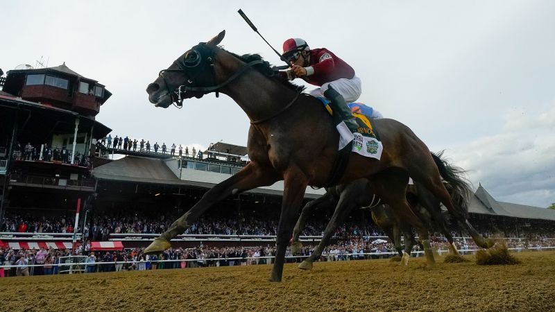 Dornoch, co-owned by former World Series winner Jayson Werth, wins Belmont Stakes