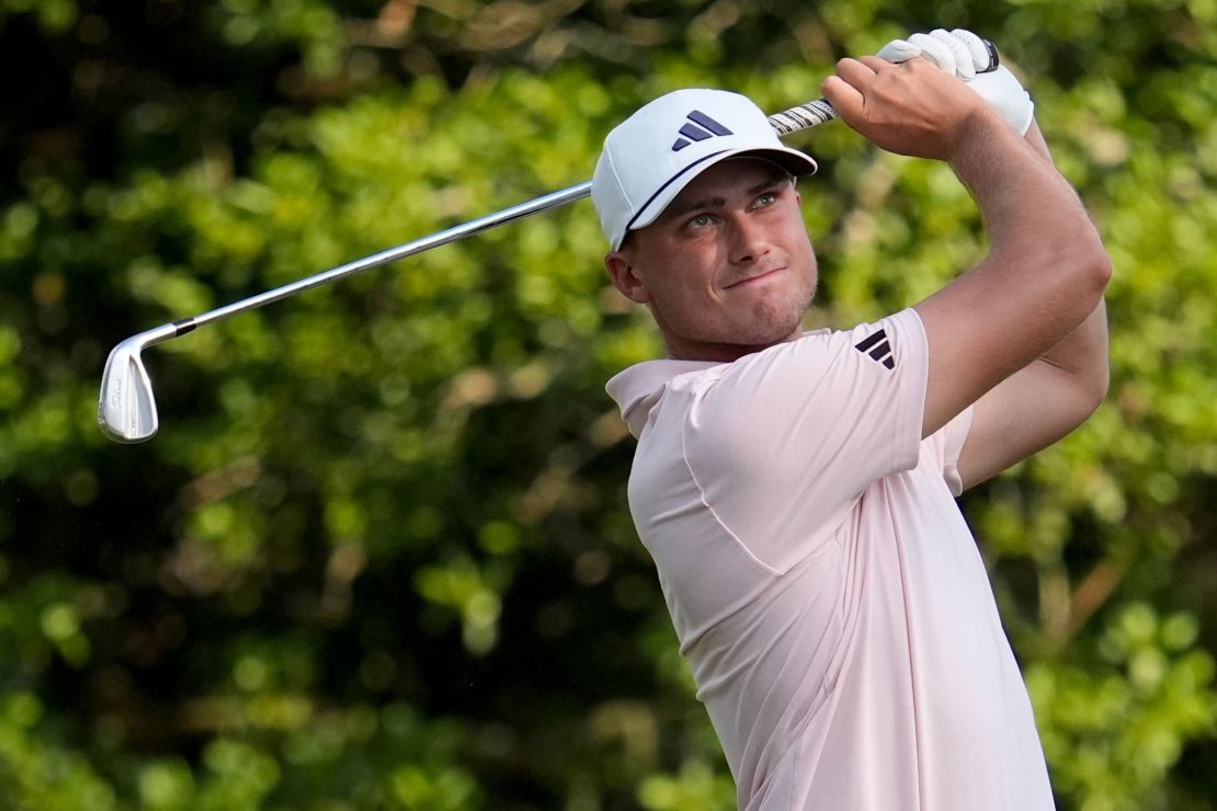 Aberg is one of golf's fastest rising stars.