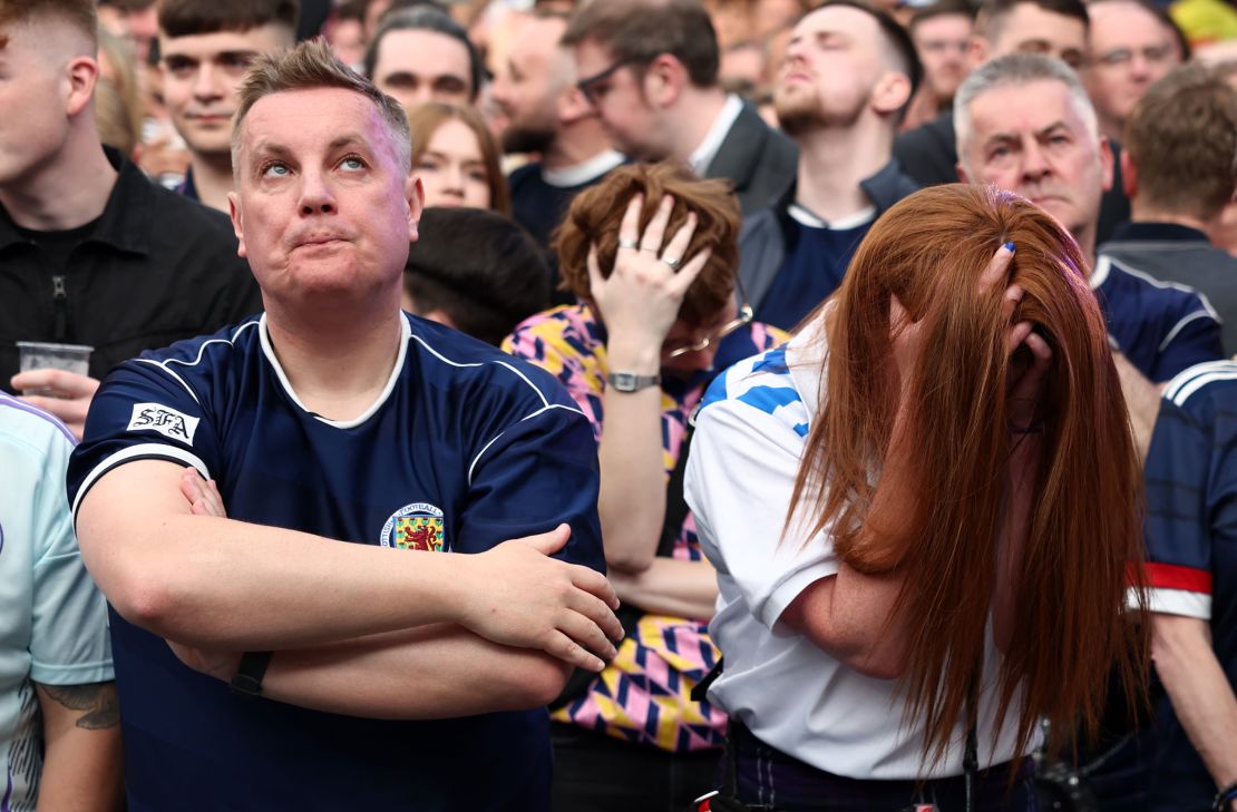 It was a brutal opening night for Scotland fans.