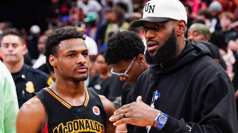 Bronny James: Will LeBron James’ son get picked in the NBA Draft?