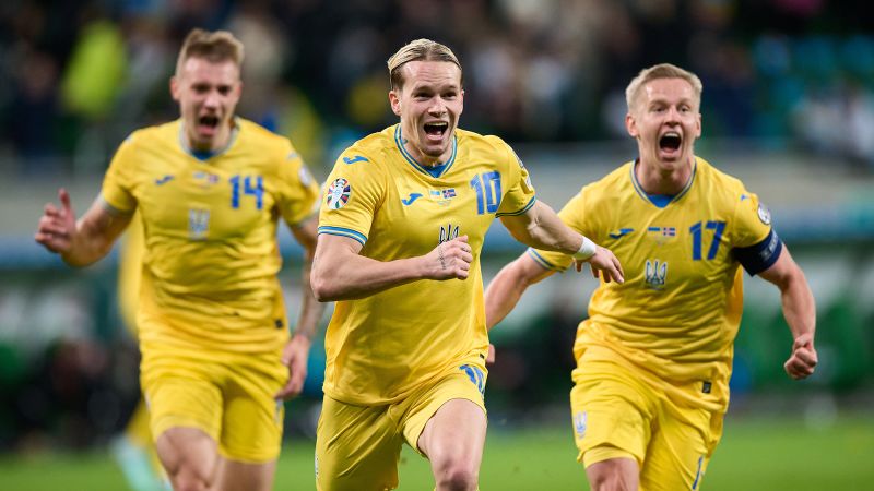 Against the backdrop of war, Ukraine hopes to show the ‘spirit of our nation’ at Euro 2024