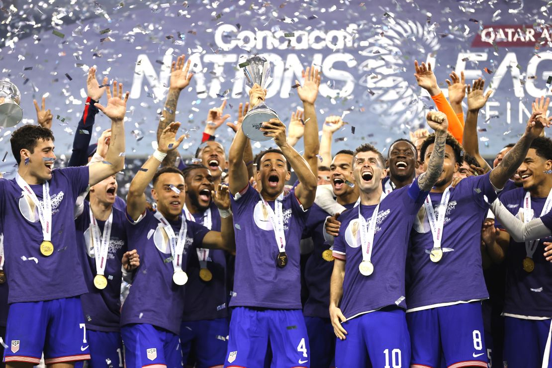 The US won a third straight CONCACAF Nations League title.