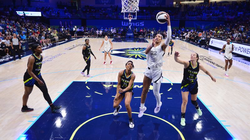 Las Vegas Aces superstar A’Ja Wilson puts up historic statline in win over Dallas Wings