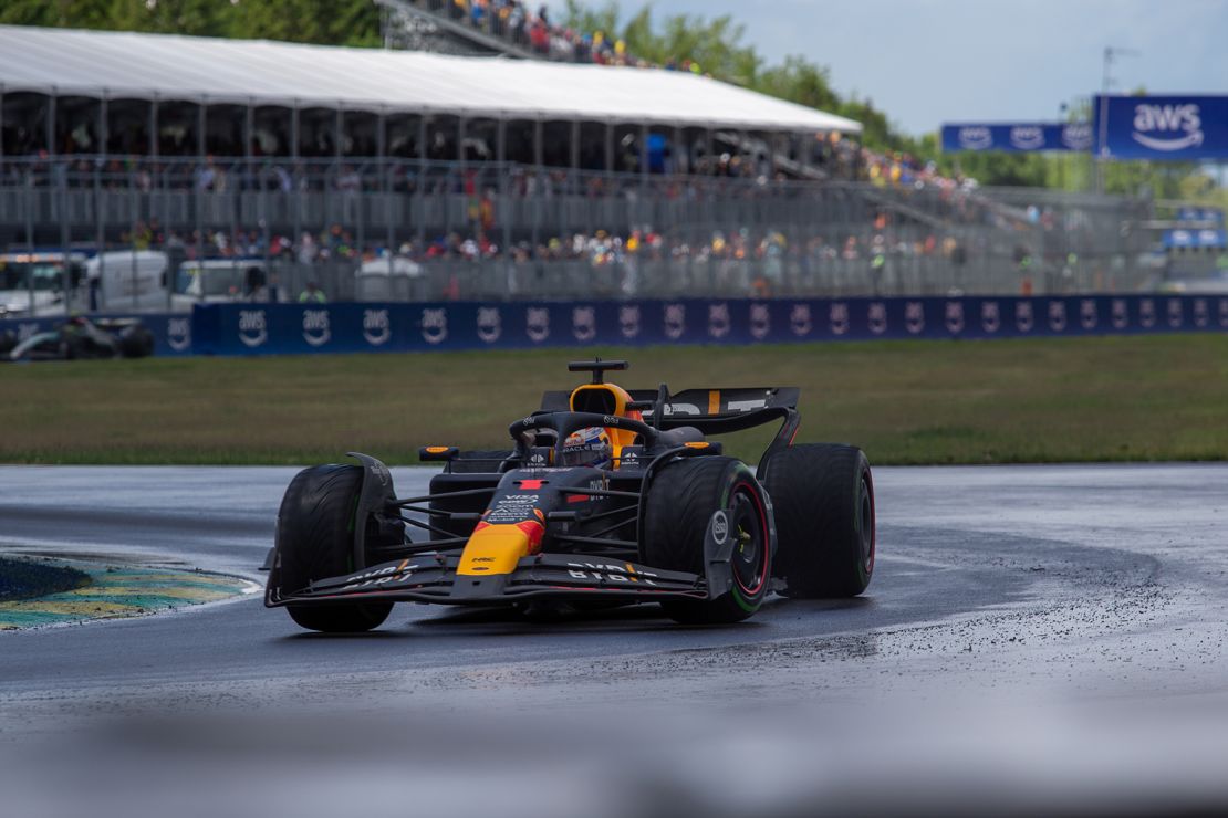 The race saw a wide range of weathers, causing chaos on the track at times.