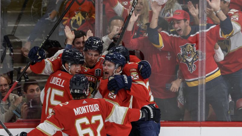 Florida Panthers pull away in third period to defeat Edmonton Oilers, take commanding 2-0 lead in Stanley Cup Final