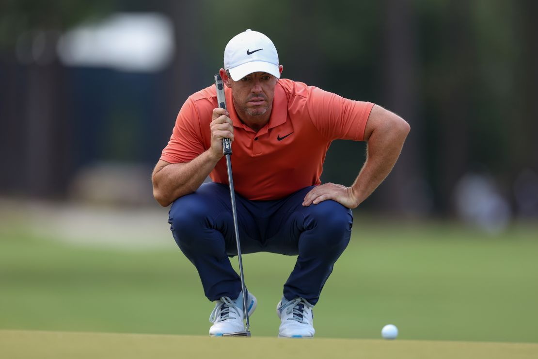 McIlroy is hunting a fifth major title.