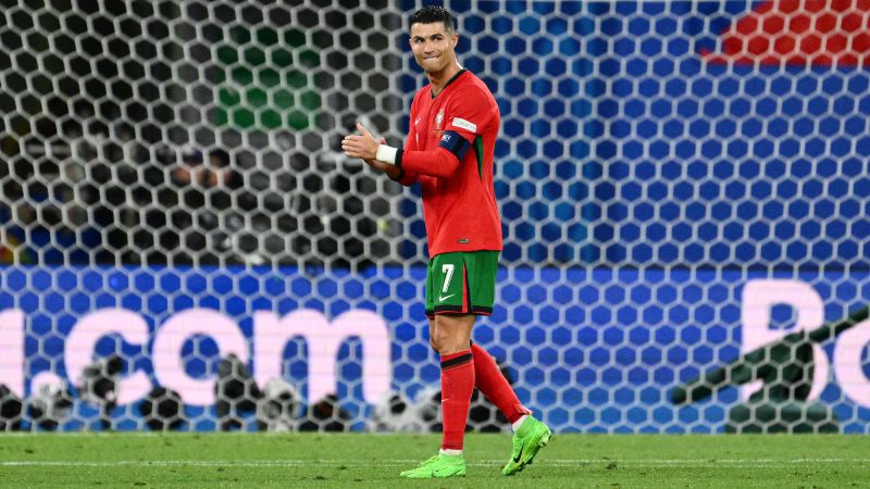 Cristiano Ronaldo breaks another record as Portugal come from behind to stun Czech Republic at Euro 2024