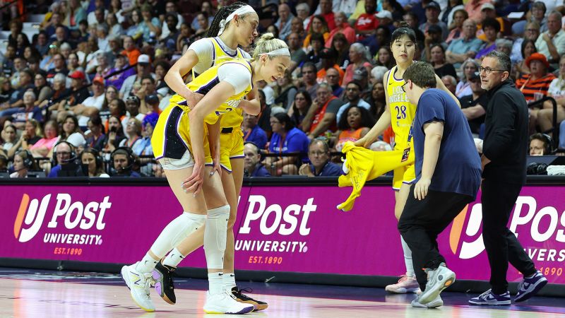 ‘You never think it will happen to you,’ says WNBA rookie and Olympic hopeful Cameron Brink after suffering ACL tear