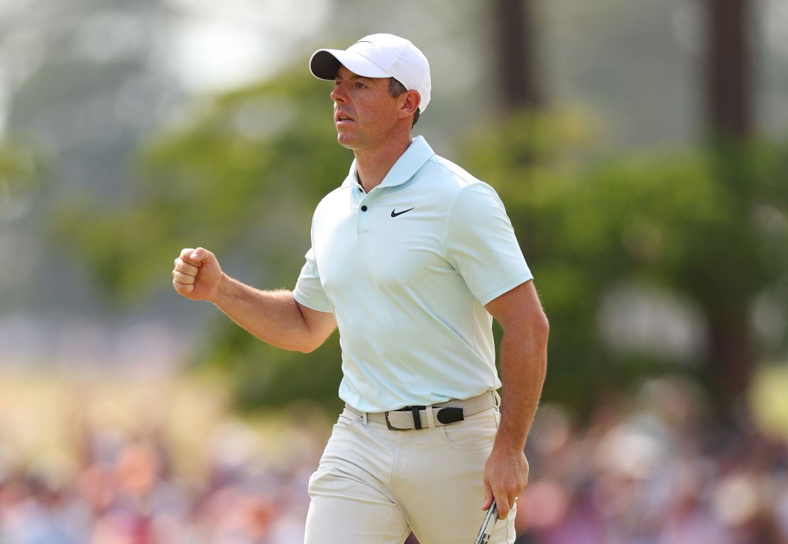 McIlroy had made a brilliant start to his final round to overtake DeChambeau.