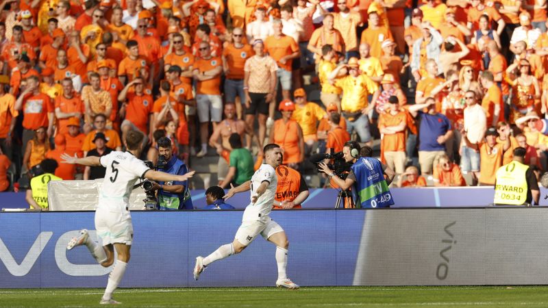 Euro 2024: Austria stuns the Netherlands to finish top of Group D ahead of France