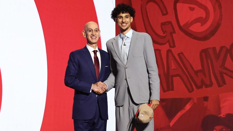 Who is Zaccharie Risacher, the No. 1 overall pick in the 2024 NBA Draft?