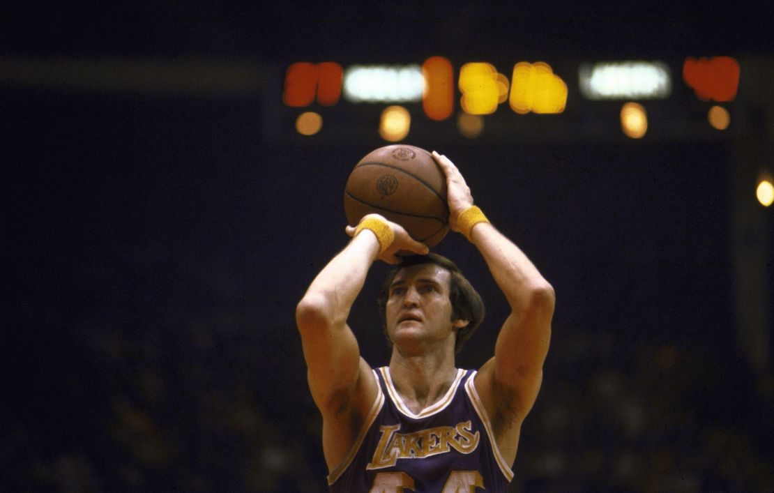 West starred for the Los Angeles Lakers throughout his playing career in the NBA.