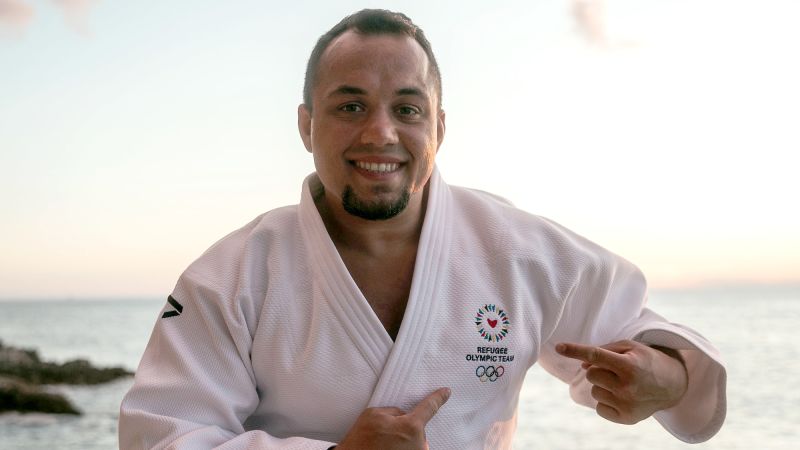 Inspired by Muhammad Ali, meet the judo star who fled civil war conscription in Syria and will now compete at the Paris Olympics