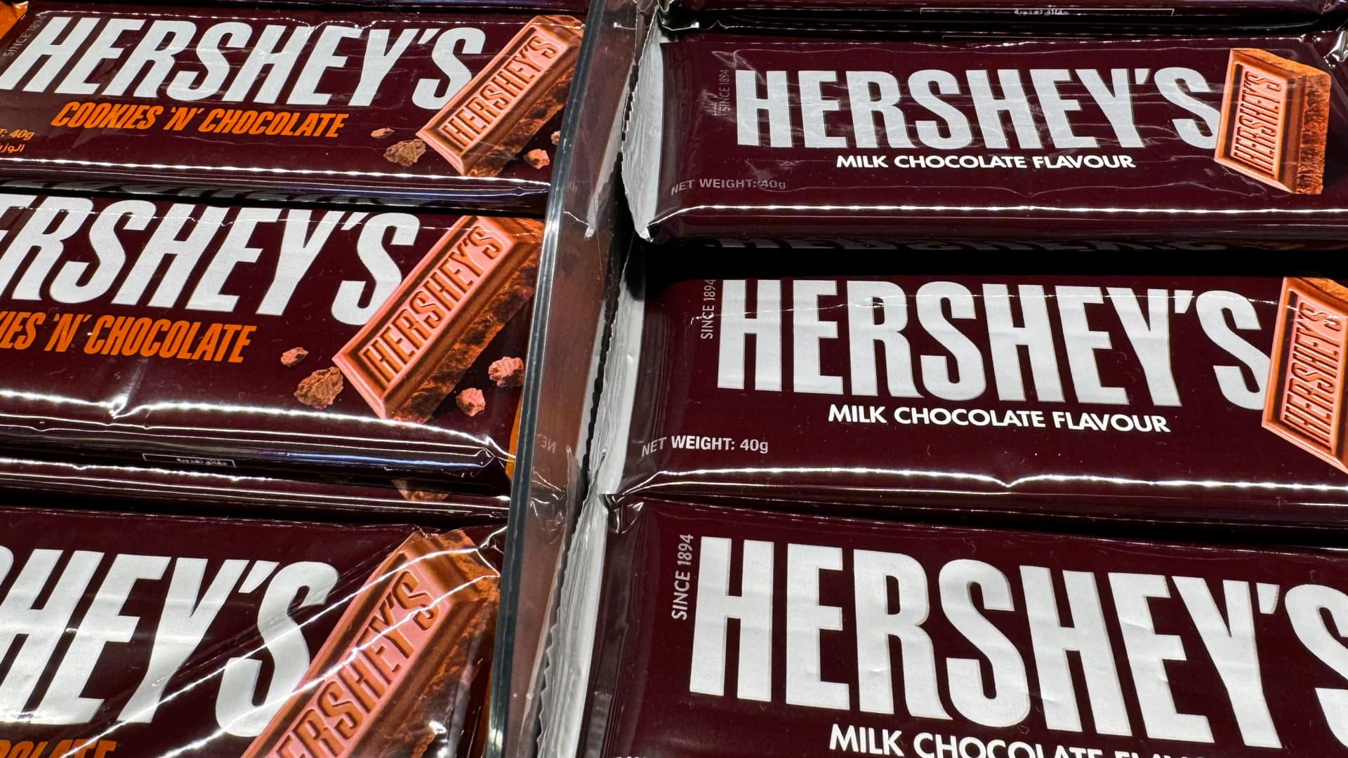 Stocks making the biggest moves premarket: Hershey, Meta Platforms, Arm Holdings, Shake Shack and more