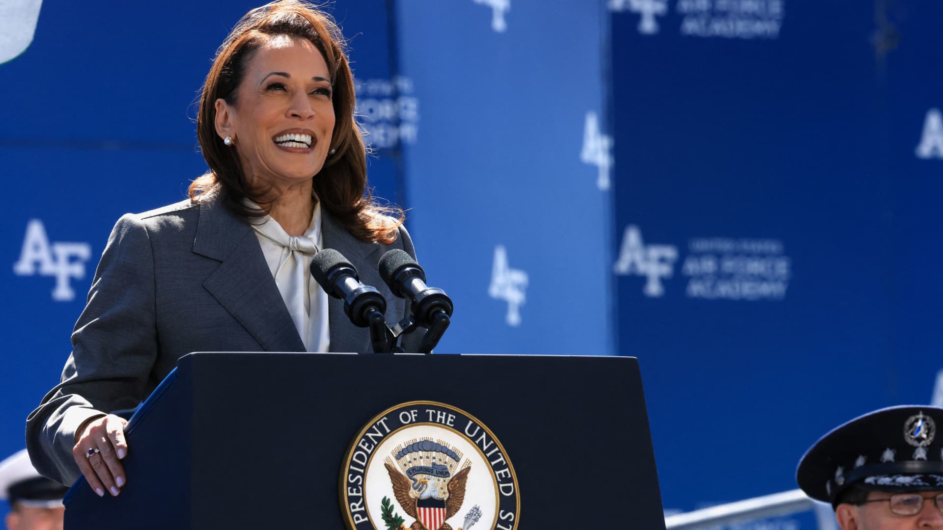 Vice President Kamala Harris’ past donors privately strategize in case Biden drops out