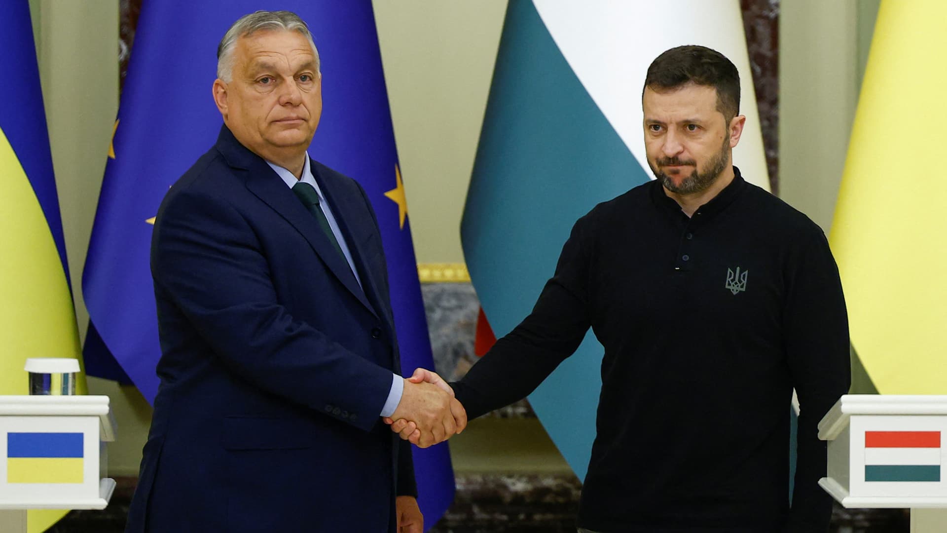 Ukraine’s Zelenskyy gets personal with self-appointed ‘peace’ negotiator Orban