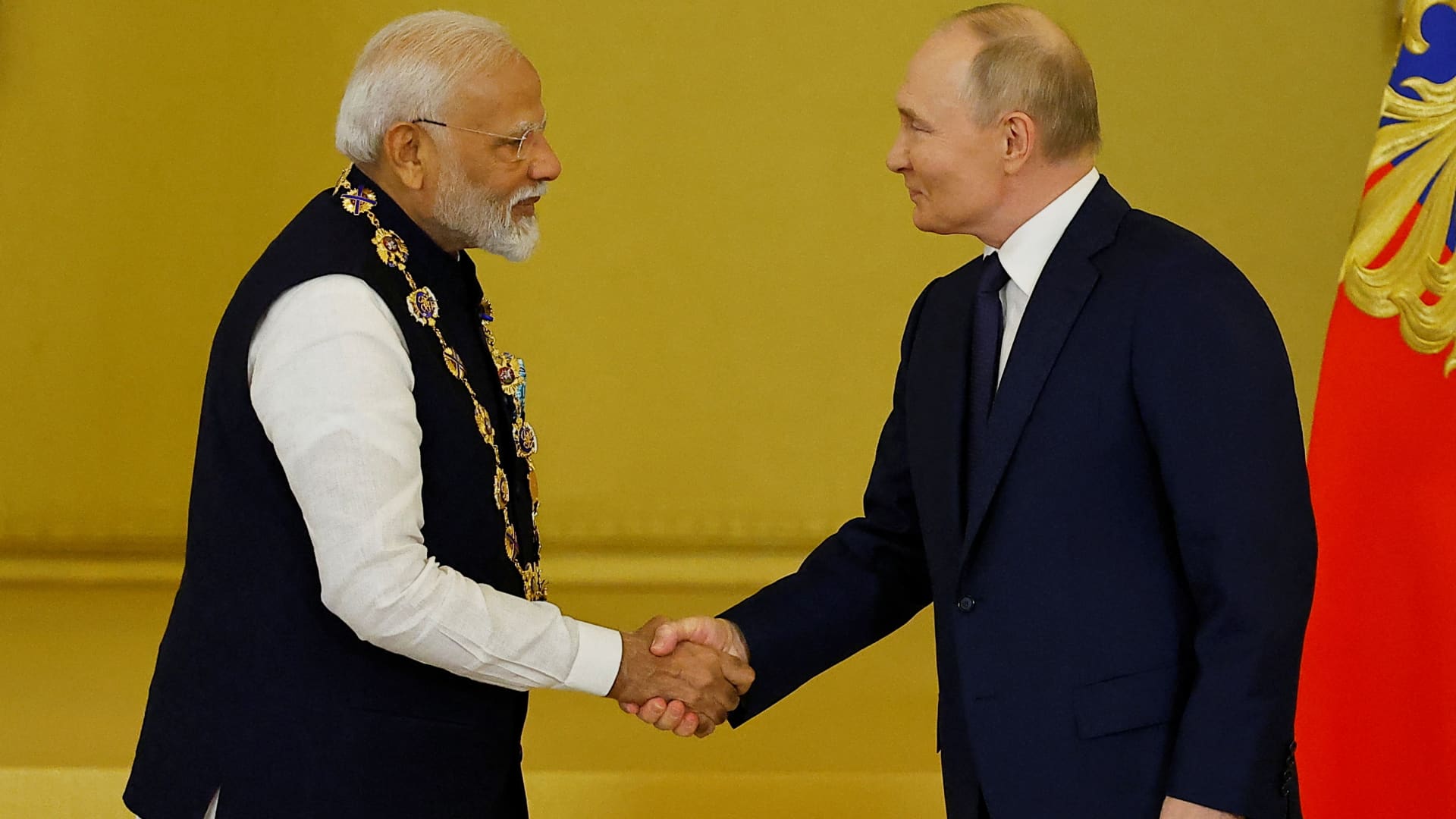 Putin hosts India’s Modi to deepen ties, but Ukraine looms over their relationship