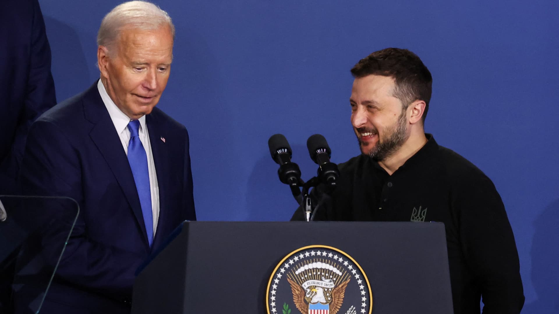 Biden stumbles over Zelenskyy introduction, calls him ‘President Putin’