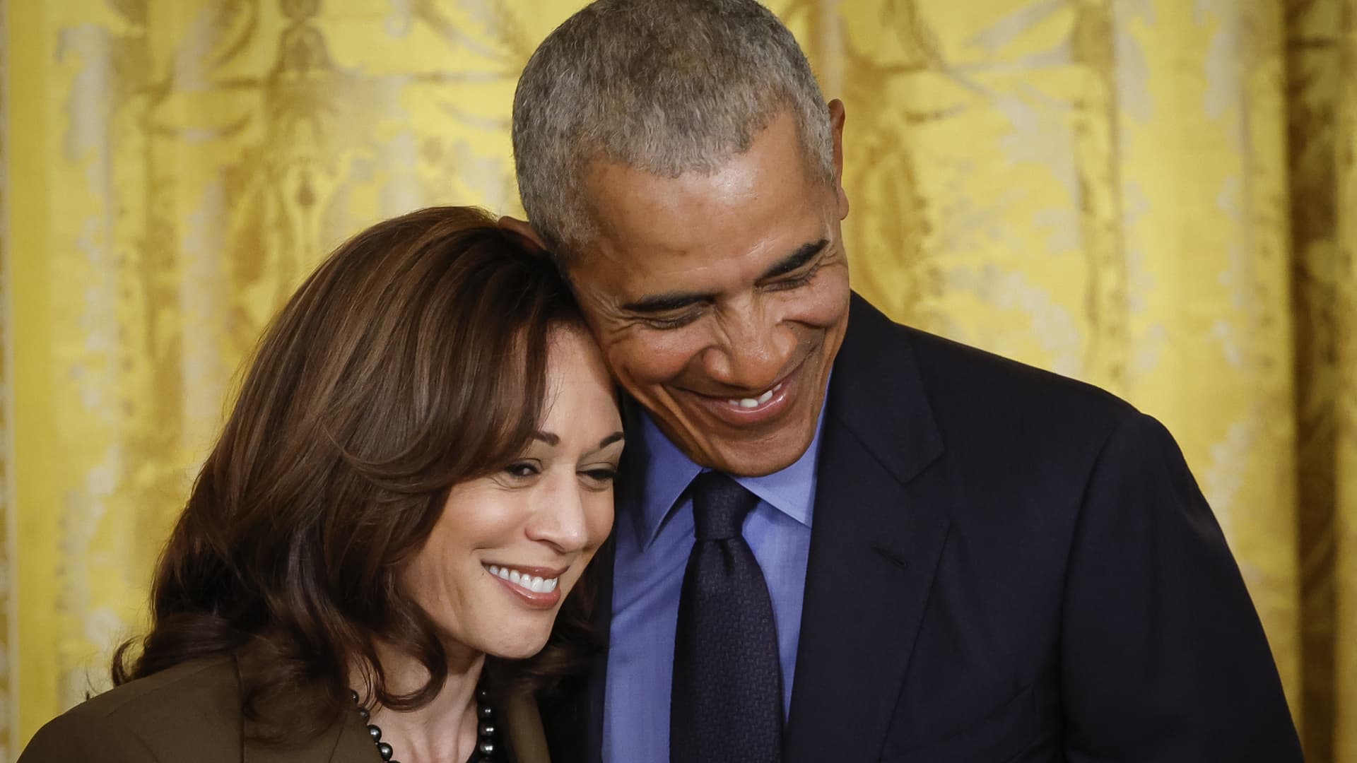 Obama endorses Kamala Harris as she builds momentum against Donald Trump