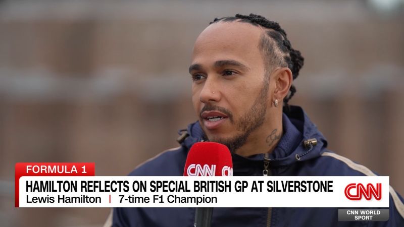 Lewis Hamilton reflects on special British GP at Silverstone