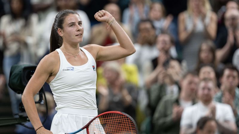 After beating Coco Gauff at Wimbledon, Emma Navarro could be the next US tennis star