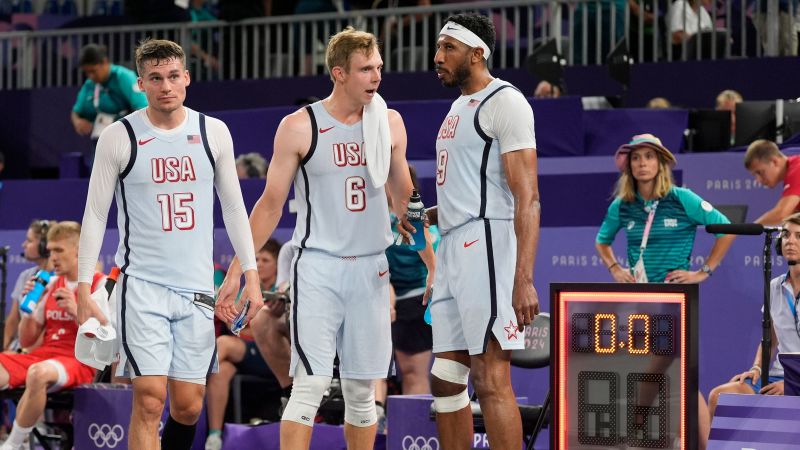 Team USA’s Olympic 3×3 basketball teams are struggling